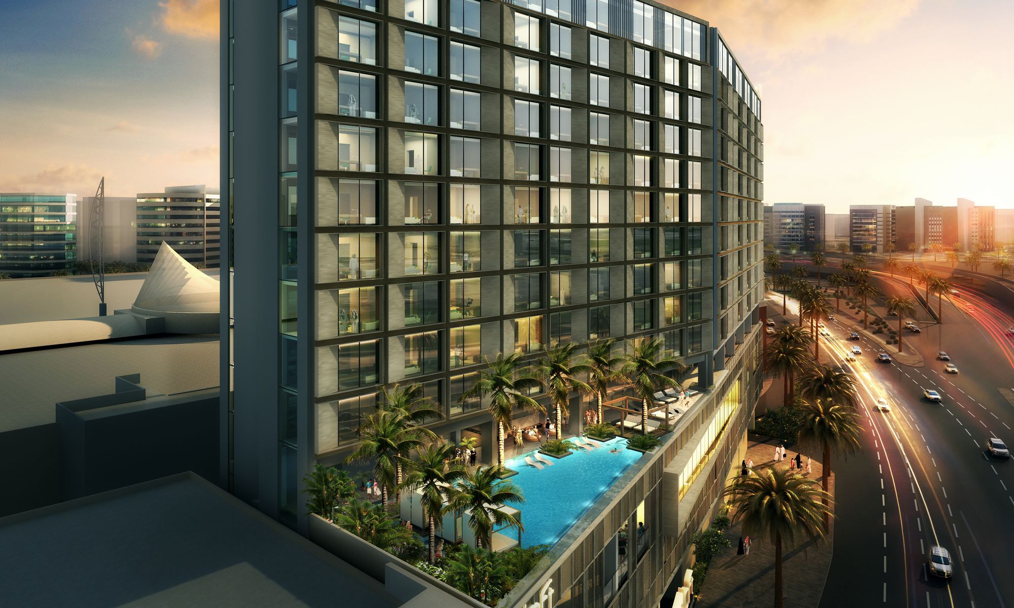 Hôtel Aloft Dubai Creek Extérieur photo